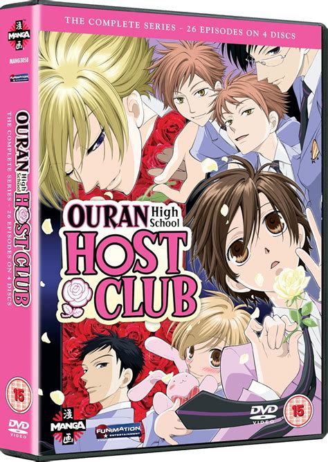 Ouran High School Host Club Complete Series [dvd] Uk