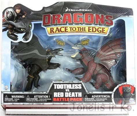 Dreamworks Race To The Edge Toothless Red Death Battle How To Train