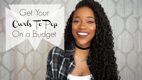 Make Your Curls Pop On A Budget Video 1 Youtube