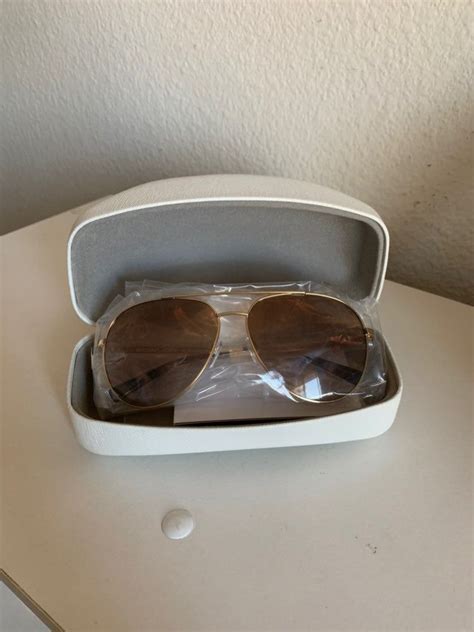 Brand New Rose Gold Tint Glasses With Gold Frame Michael Kors