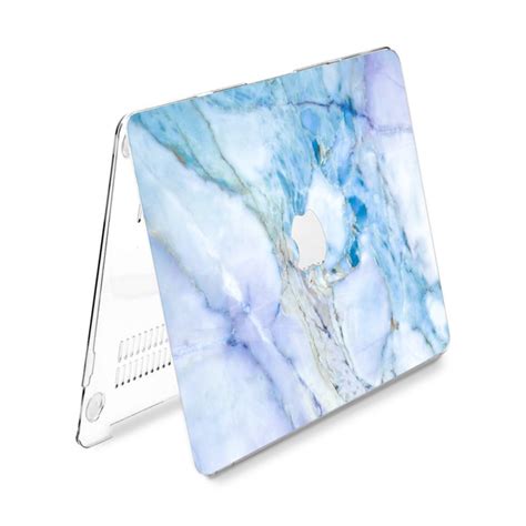 Чехол пластиковый для Apple MacBook Air (Голубой мрамор) 11 A1370/A1465 ...
