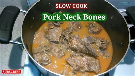 Slow Cook Pork Neck Bones Youtube