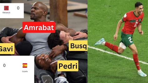 MEMES DEL ESPAÑA VS MARRUECOS ESPAÑA ELIMINADO DEL MUNDIAL QATAR 2022