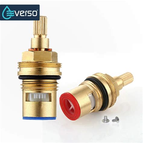 Ceramic Thermostatic Valve Faucet Cartridge Bathroom Hot And Cold Mixer Valve Adjust Water
