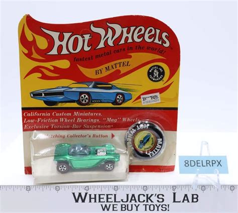 Green Beatnik Bandit Hot Wheels Redline Mattel New Mosc Sealed Wheeljack S Lab