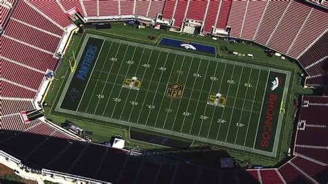 Final Touches Made To Levis Stadium In Santa Clara For Super Bowl 50