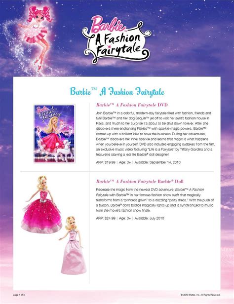 Fashion Fairytale - Barbie A Fashion Fairytale Photo (15063571) - Fanpop