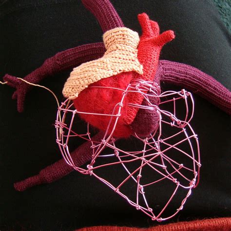 Heart skipped a beat | Heart art, Anatomy art, Crochet art