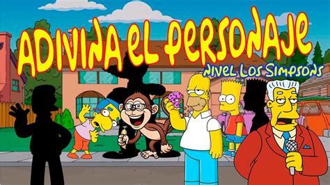 ADIVINA El PERSONAJE De LOS SIMPSONS Con La SILUETA Cuanto SABES