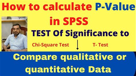 How To Calculate The P Value In SPSS How To Compare Two Variable In