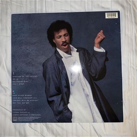 Lionel Richie Dancing On The Ceiling Vinyl Vinyl Depop