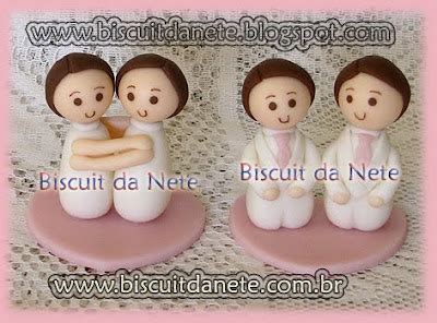 Biscuit da Nete Noivinhos lembrança casamento gay homossexual