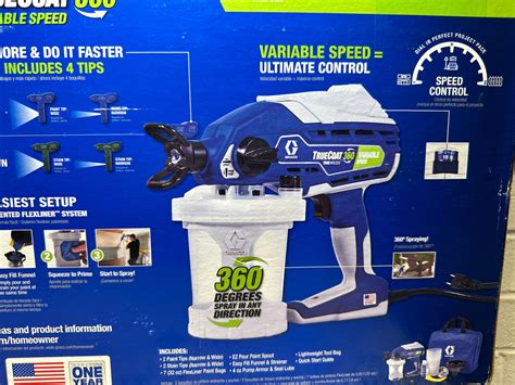 Graco Truecoat 360 Variable Speed Electric 26d283 Airless Paint Sprayer New 769946237726 Ebay