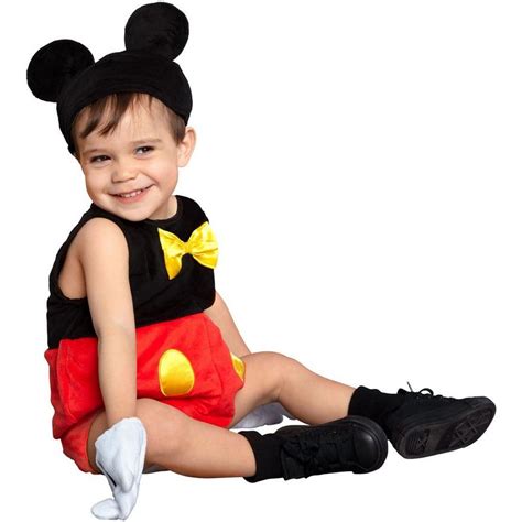 Mickey Mouse Inspired Costume / Baby Mickey Costume / Mickey Mouse Birthday Outfit/ Toddler ...