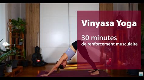 Vinyasa Yoga de 30 minutes renforcement musculaire en français