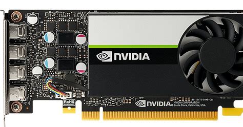 Nvidia выпустила миниатюрную карту с поддержкой 4 экранов 4K@120