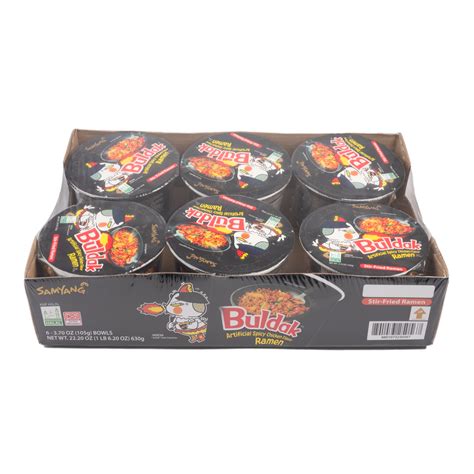 Get Samyang Buldak Ramen Big Bowl Hot Chicken Original Flavor 105 G 6 Each Delivered Weee