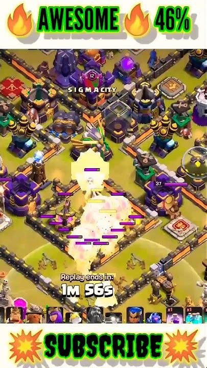 Super Archer Blimp Counter Poison🔥tower End Townhall Clashofclan