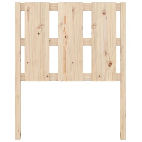 Bed Headboard X X Cm Solid Wood Pine