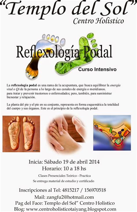 Templo Del Sol Curso De Reflexologia Podal Intensivo