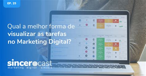 SinceroCast Ep25 Melhor Forma De Visualizar Tarefas No Marketing Digital