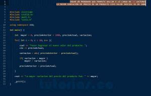 Ciclo For Visual C Mayor Variacion De Precio Tutorias Co