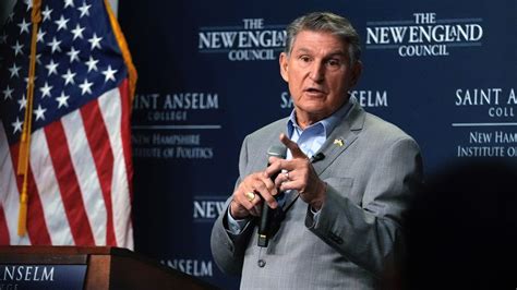 Manchin Appears To Square Up Against Climate Protester After Being