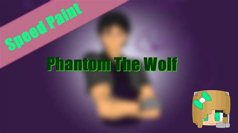 Phantom The Wolf S Minecraft Skin Speedpaint YouTube