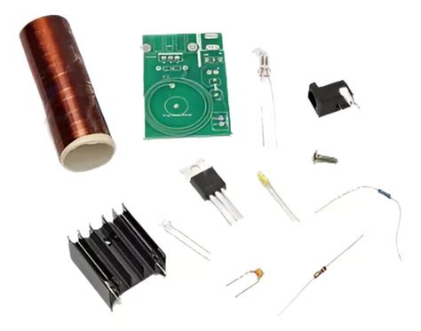 12v Dc Bobina De Tesla Diy Kit Arco Eléctrico Inalámbrico Tr Cuotas