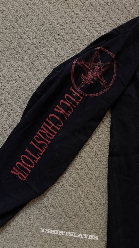 Immortal Fuck Christ Tour Bootleg TShirtSlayer TShirt And BattleJacket Gallery