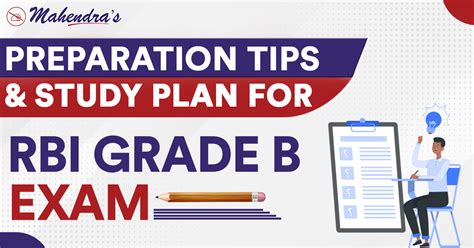 Preparation Tips And Study Plan For Rbi Grade B Exam