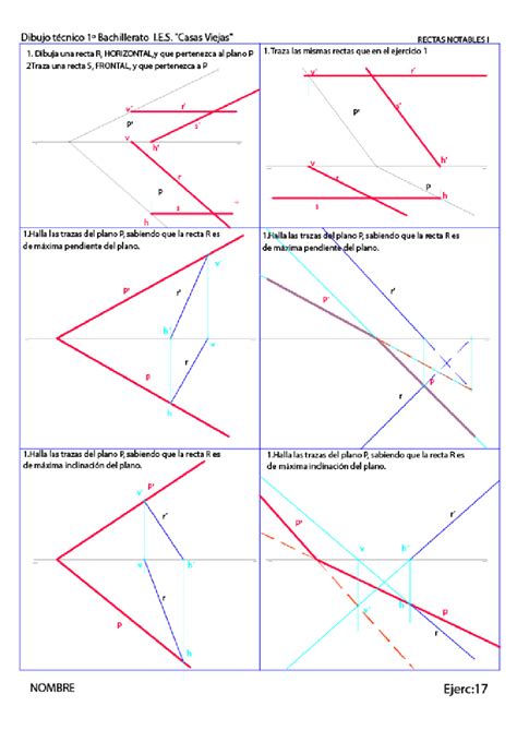 Ejercicios dibujo tecnico | Ejercicios de Dibujo técnico | Docsity