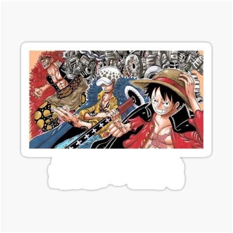 Worst Generation Graffic One Piece Sticker By Coconutguru Redbubble