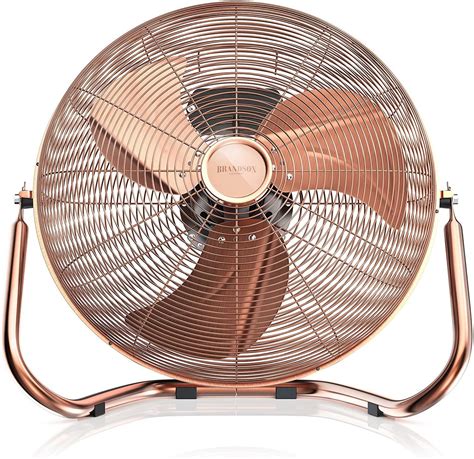 Brandson Windmaschine Retro Stil Watt Ventilator In Kupfer