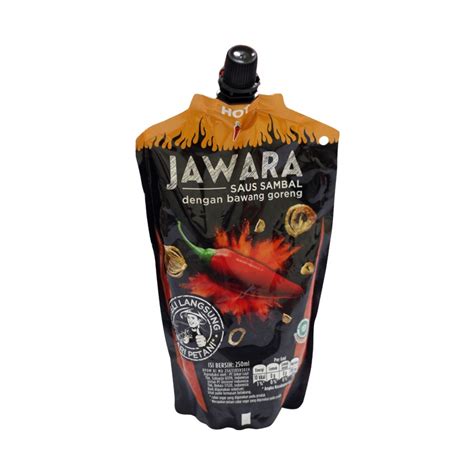 Jual Jawara Sambal Hot Pouch Ml Shopee Indonesia