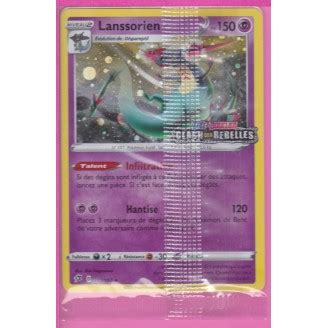 Carte Pokemon Lanssorien Carte Promo Epee Et Bouclier Clash Des