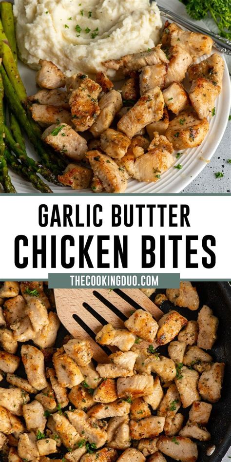 Garlic Butter Chicken Bites Artofit