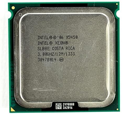 Intel Xeon X5450 CPU SLASB/SLBBE 3GHz/12M/120W Socket 771 Intel 5000P ...