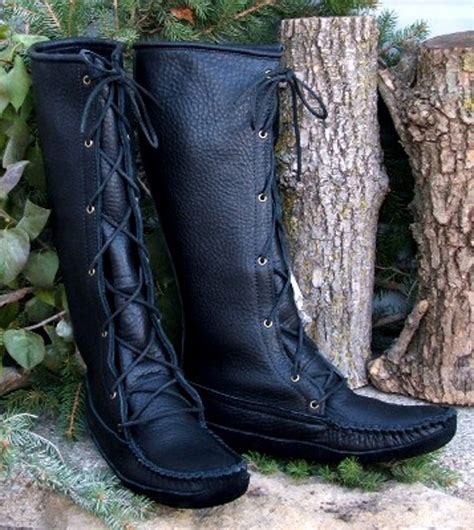 Mens Knee High Cowhide Boots Oldtradingpost California