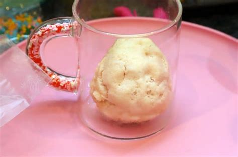 Hot Pink Barbie Layered Mug Cake For The Love Of Food