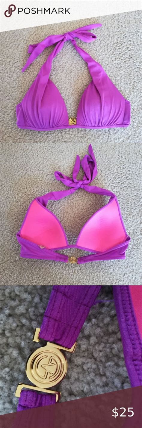 Gorgeous Victoria Secret Padded Purple Bikini Top Bikinis Bikini