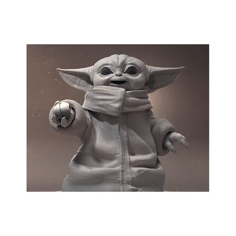 Baby Yoda Grogu STL Files For 3D Print