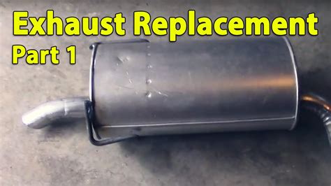 Exhaust Replacement On Subaru Outback Part Of Youtube