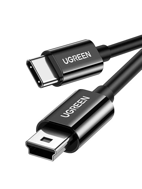 Ugreen Usb C To Mini Usb Cable High Speed Usb 20 Type C To Mini Usb 5 Pin Adapter 480mbps Data