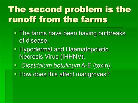 Ppt The Effects Of Shrimp Farming On Mangroves And The Surrounding