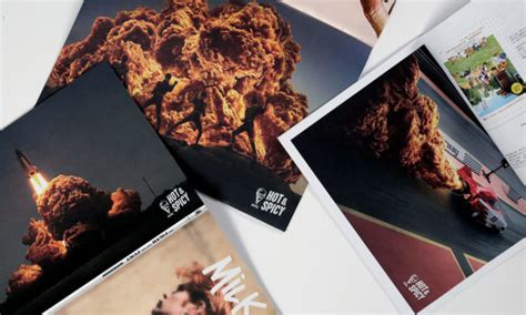 KFC Hot And Spicy Fried Chicken Ads Cool Material