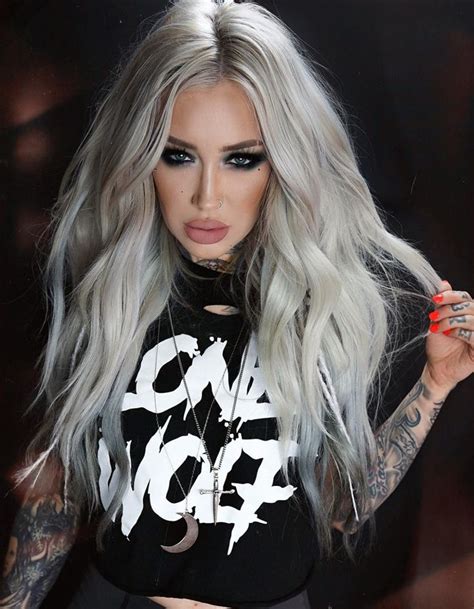 Silver Blonde Hair Goals From Fullmetaljaxon Silver Blonde Hair Blonde Hair Looks