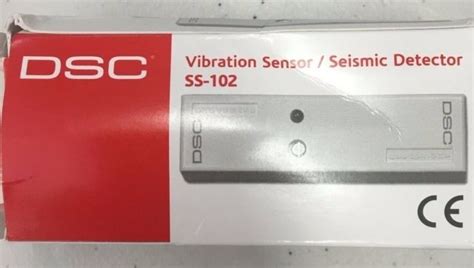 Sensor Vibra O S Smico Impacto Microprocessado Dsc Ss R