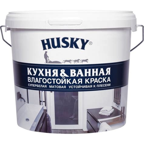 Краска HUSKY DEKART для ванны Гладкая, Акриловая, Матовое покрытие ...