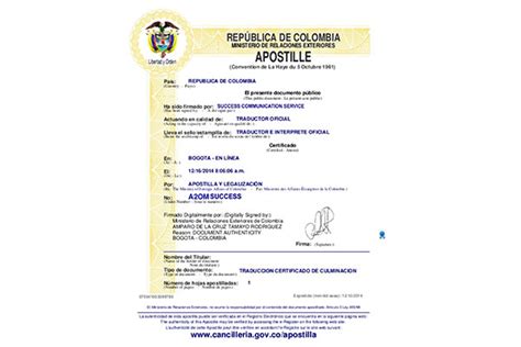 Conoce C Mo Se Apostilla Un Documento En Colombia Y Mucho M S